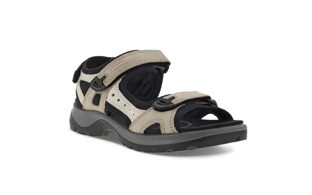 Ecco Offroad Yucatan Dame Sandal, Atmosphere Ice Black-37 - Sandaler