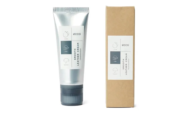 Ecco Smooth Leather Cream, 0,75ml-transparant - Tilbehør Til Støvler, Sko