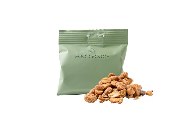 Food Force Jordnødder Med Honning Og Salt 50g 281 Kcal - Mad
