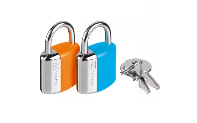 Go Travel Mini Key Twin Padlocks - Små Tasker, Punge, Tilbehør