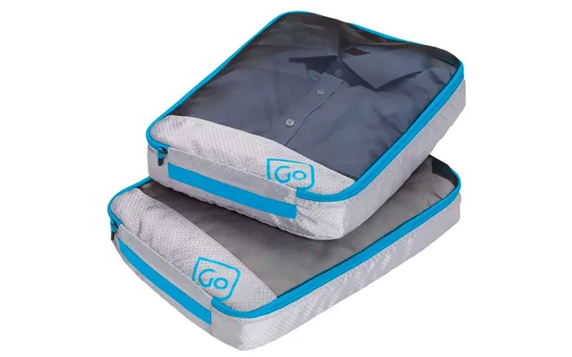 Go Travel Twin Packing Cubes Sæt - Små Tasker, Punge, Tilbehør