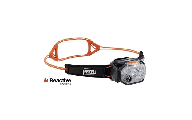Petzl Swift Rl Reaktiv Pandelampe 1200 Lm, Black - Pandelamper