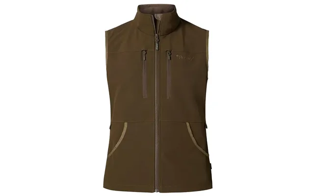 Pinewood Dog Sports Stretch Vest Kvinder Damer-dark Olive-s - Veste