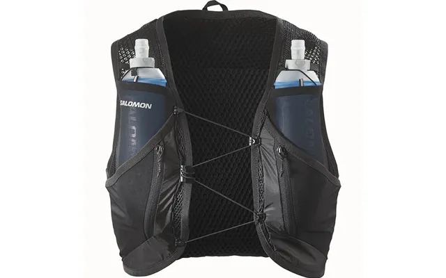 Salomon Active Skin 12 Set, Black Metal-l - Vandrerygsække