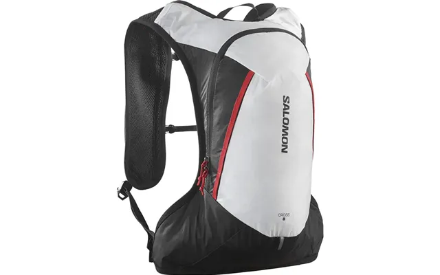 Salomon Cross 8 Rygsæk-white Black - Vandrerygsække