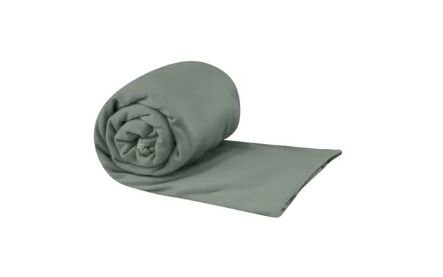 Sea To Summit Pocket Towel M Håndklæde, 50x100 Cm, Sage - Håndklæde, Personlig Pleje