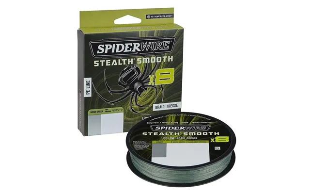 Spiderwire Stealth Smooth X8 M.green, 150m-0,19mm 18,0kg - Fletline Fireline