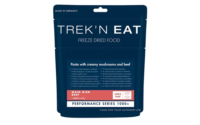 Trek N Eat Pasta Med Oksekød Og Svampe Ps1000 1001 Kcal - Mad