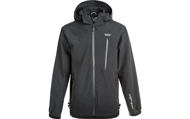 Weather Report Delton M Awg Jacket Herre Mænd 15000mm-black-l - Regntøj, Poncho