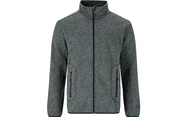 Whistler Sampton Melange Fleece Jacket Herre Mænd-stormy Weather-xl - Fleecejakker
