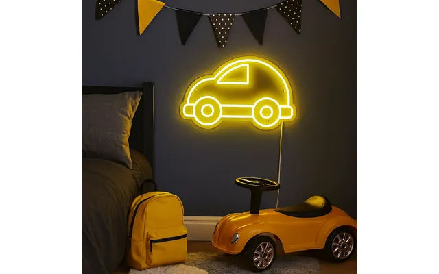 Lightish Bubble Car Neonskilt