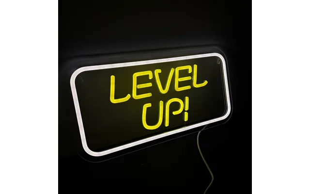 Lightish Level Up Neonskilt