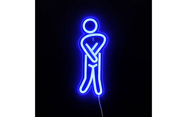 Lightish Wc Man Neonskilt