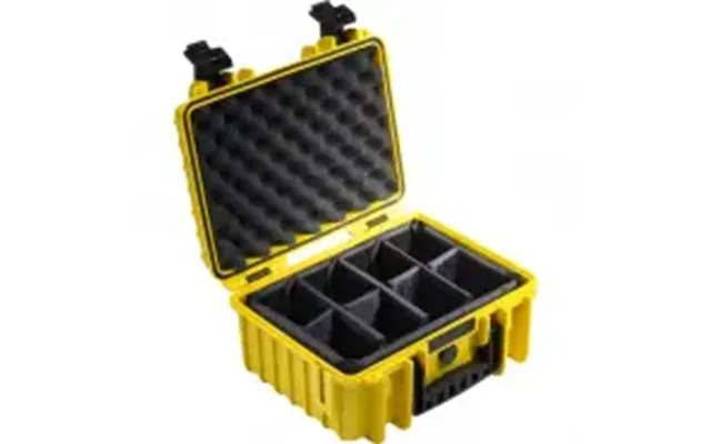 B&w Outdoor Cases Bw Outdoor Cases Type 3000 Yel Rpd Divider System - Kuffert