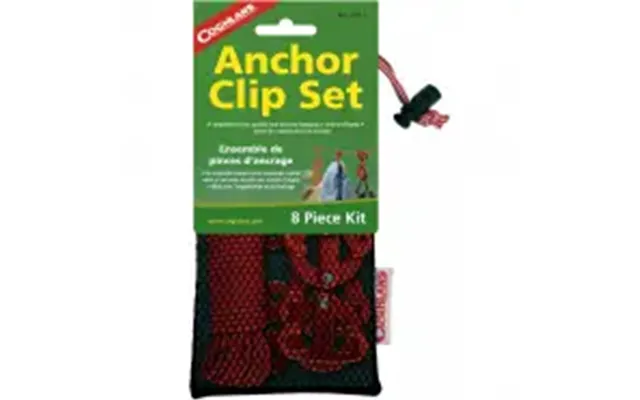 Coghlans Anchor Clip Set - Rejseudstyr