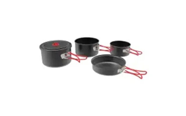 Coghlan's Coghlans Hard Anodized Family Cook Set - Køkkenredskaber