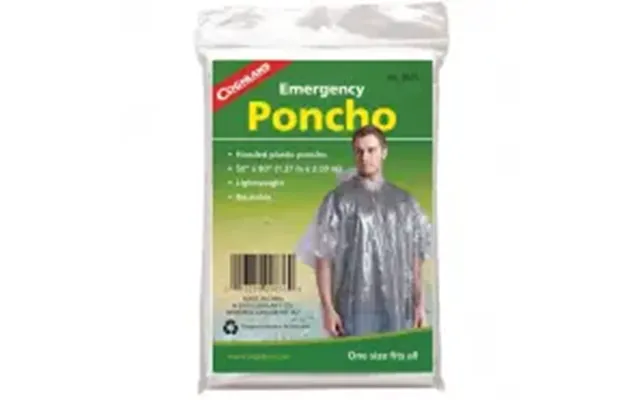 Coghlan's Emergency Poncho - Gennemsigtig