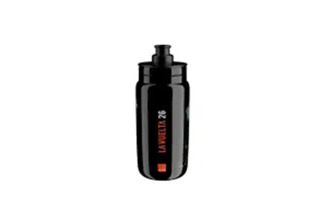Elite Flaske Fly Team 2026 Vuelta, Black Map 550ml - Drikkeflaske