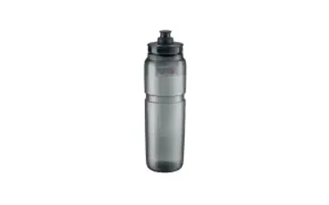 Elite Flaske Fly Tex Smoke, Grey Logo 950ml - Drikkeflaske
