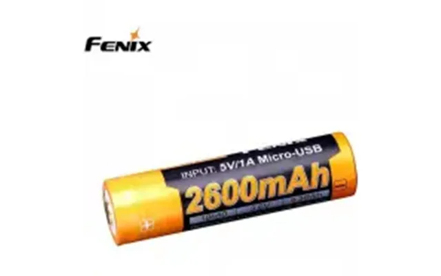 Fenix Batteries 18650 2600 Mah Usb - Batteri