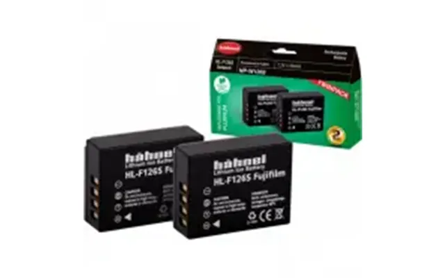 Hahnel Hähnel Battery Fuji Hl-f126s Twin Pack - Batteri