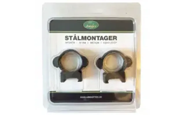 Jaeger Staalmontager 30 Mm Medium - Tilbehør Til Kikkerter
