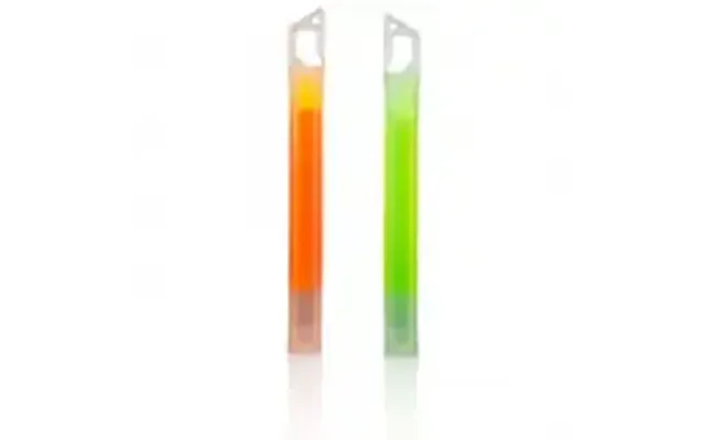 Lifesystems 15h Glow Sticks - Green Orange 2 Pack