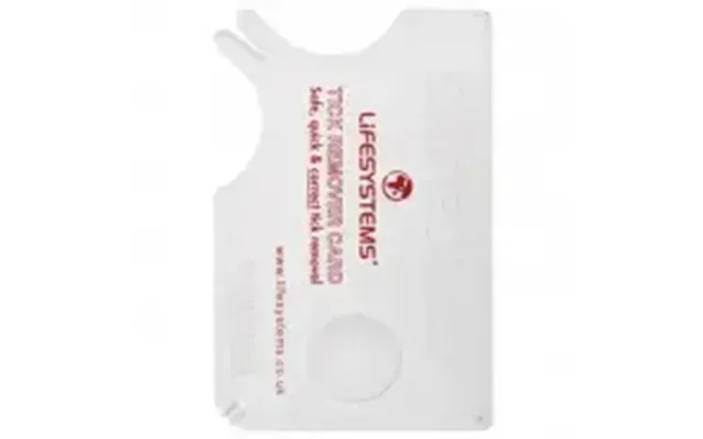 Lifesystems Tick Remover Card - Førstehjælpsudstyr
