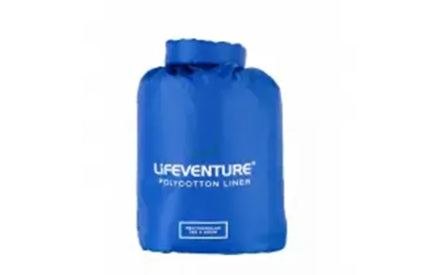 Lifeventure Polycotton Sleeping Bag Liner, Rectangul - Sovepose