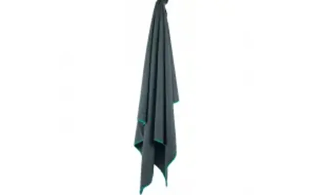 Lifeventure Recycled Softfibre Trek Towel, Grey, Ext - Håndklæde