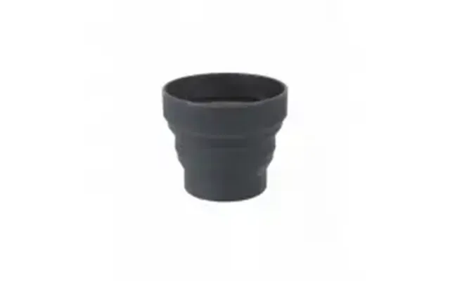Lifeventure Silicone Ellipse Fleximug Graphite - Kop