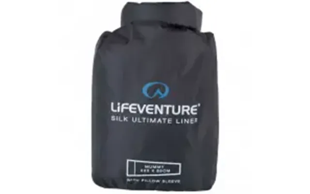 Lifeventure Silk Ultimate Sleeping Bag Liner, Mummy - Sovepose