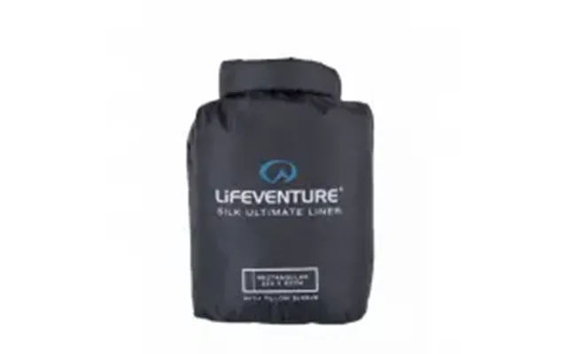 Lifeventure Silk Ultimate Sleeping Bag Liner, Rectan - Sovepose
