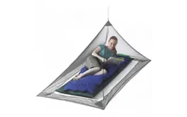 Nano Mosquito Pyramid Net Single - Grå
