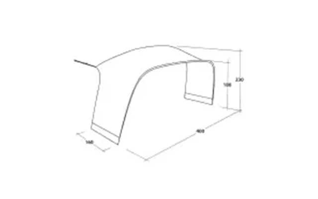 Outwell Wakefield Xl Tent Connector - Tilbehør Til Telte