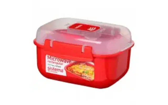 Sistema 525ml Rectangular Microwave - Tilbehør Til Køkken