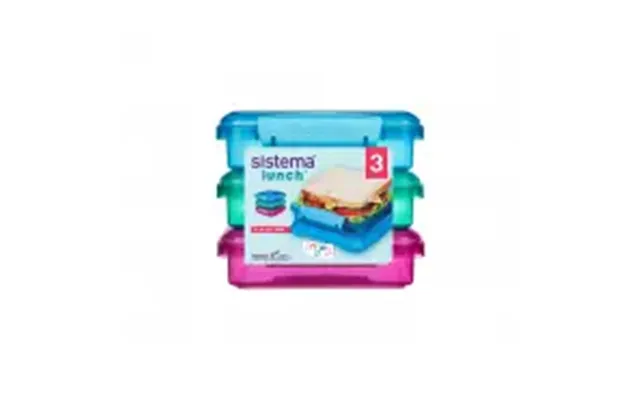 Sistema Sandwich Box 3pack 450ml - Madkasse