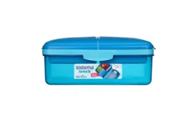 Sistema Slimline Quaddie 1,5l - Blå