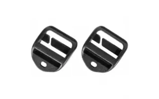 Tasmanian Tiger Tt Open Ladderlock 25mm Qapair - Black