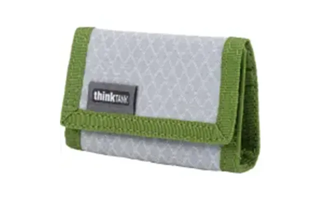 Think Tank Secure Pocket Rocket Mini Wallet With Strap Holds 4 Cf Cfexpress Or 6 Sd Microsd Green - Taske