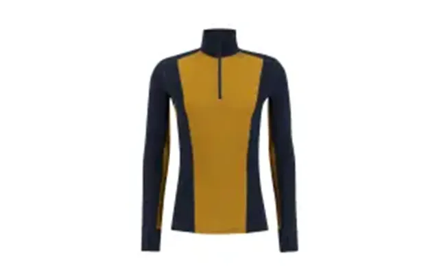Ulvang Peak Map Half Zip Baselayer Mens - Navy Blue Cathay Spice