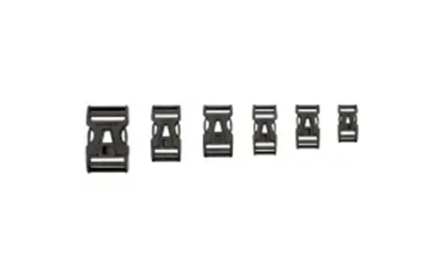 Vaude Steckschnalle 20 Mm Dual Adjust - Black