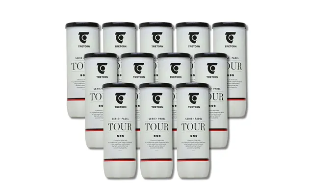 12 Rør Tretorn Serie Tour Padelbolde