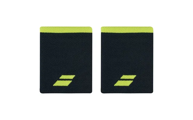 Babolat Logo Jumbo Wristbands 2-pak - Grey Aero