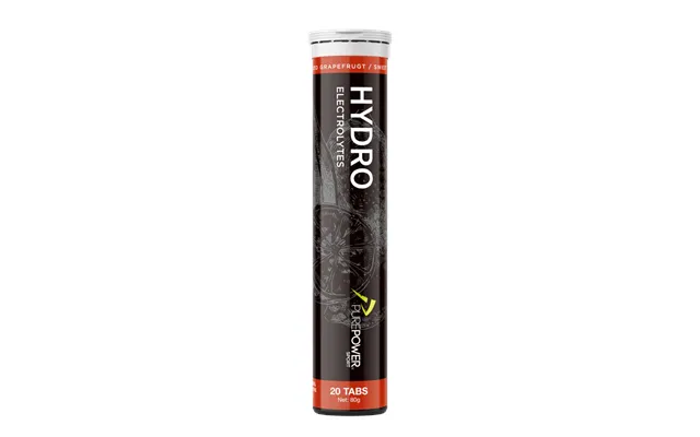 Purepower Hydrotabs Elektrolytter Sød Grape Smag 1 Rør Med 20 Tabletter