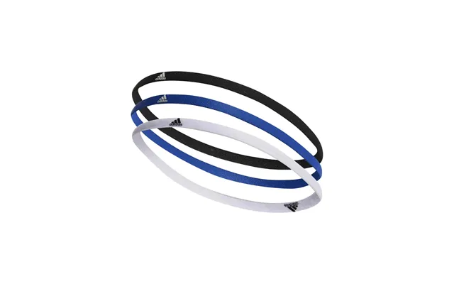 Adidas Hairband 3-pack Black Royal Blue White