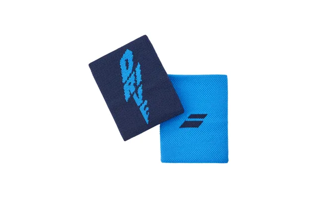 Babolat Logo Jumbo Wristband Drive Blue