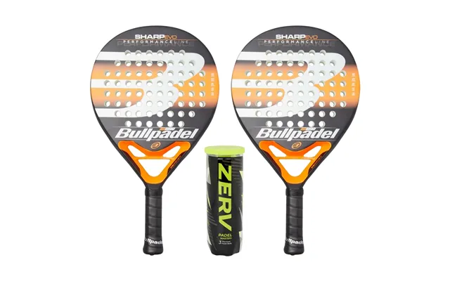 Bullpadel Padel Pakketilbud Bullpadel Sharp Evo 21 Zerv Padel Master - Old