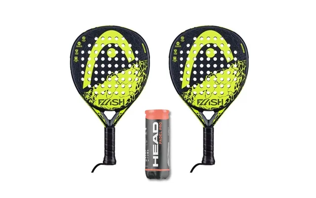 Head Padel Pakketilbud Head Flash Black Yellow Head Padel Pro - Old