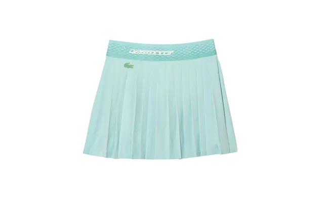 Lacoste Pleated Skirt Light Green Yellow - Old